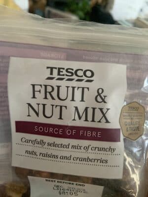Tesco Fruit & Nut Mix