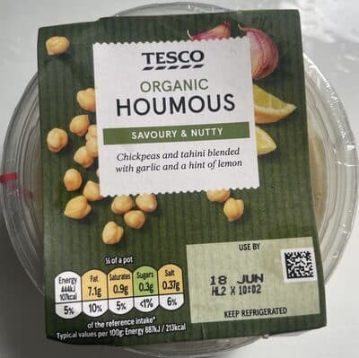 Organic Houmous