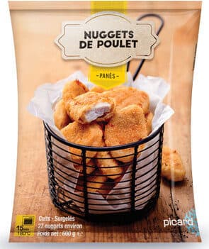 Nuggets de poulet panés
