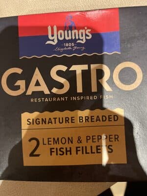 2 Lemon & Pepper Fish Fillets