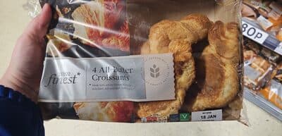 Tesco Finest All Butter Croissant 4 Pack