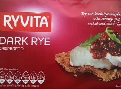 Dark Rye Crispbread