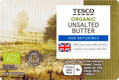 Organic Unsalted Butter