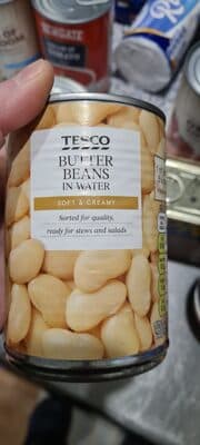 Butterbeans in water