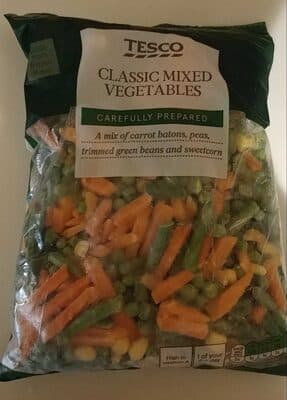 Classic mixed vegetables