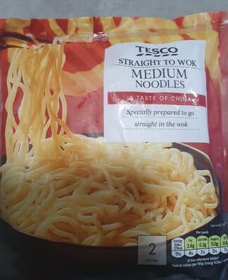 Straight To Wok Medium Noodles