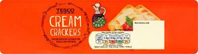 CREAM CRACKERS