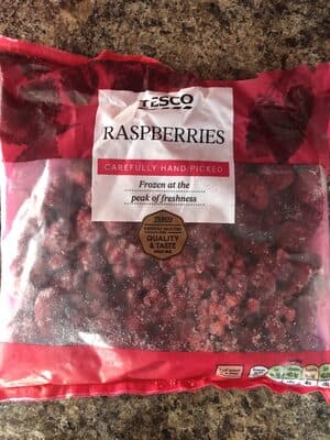 Raspberries (frozen)
