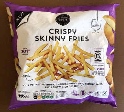 Crispy skinny fries