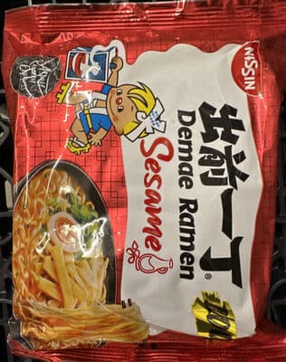 Sesame demae ramen